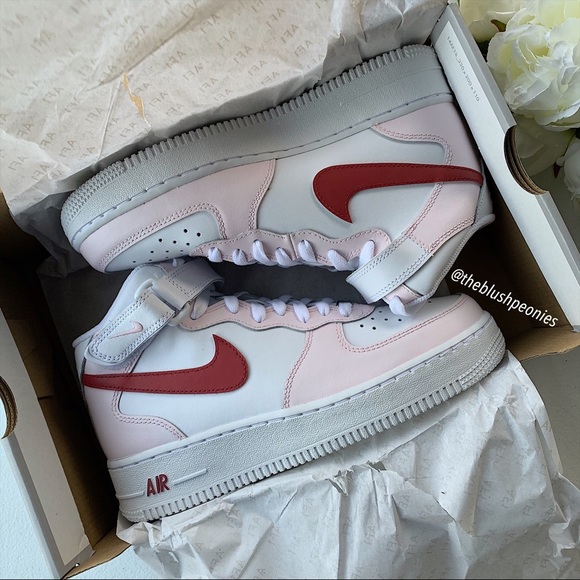Nike Custom Air Force 1 Mid NWT - Picture 14 of 15